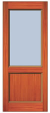 1 Light plus 1 Panel Door Drawing