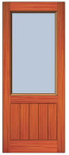 Framed T&G plus 1 Light Door Drawing