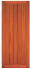 Vertical Tongue and Groove Door Drawing