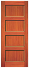 4 Panel Door Drawing