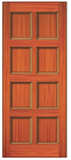 8 Panel Door Drawing