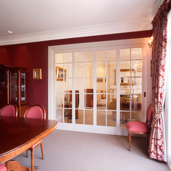 Traditional panelled cavity sliders